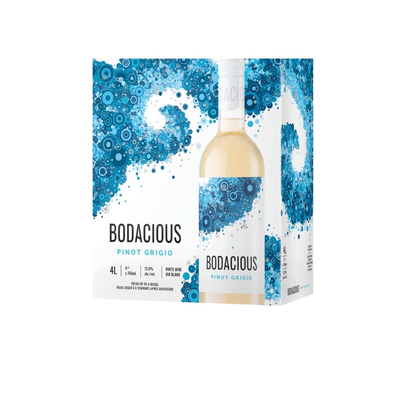 Bodacious Pinot Grigio 4l